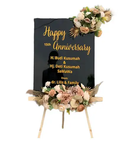 Papan Bunga Akrilik Pasar Kliwon