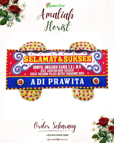 Papan Bunga Ucapan Selamat Pasar Kliwon