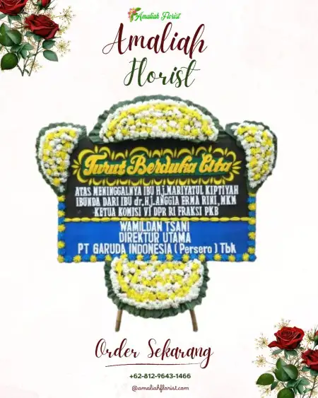 Papan Bunga Duka Pasar Kliwon